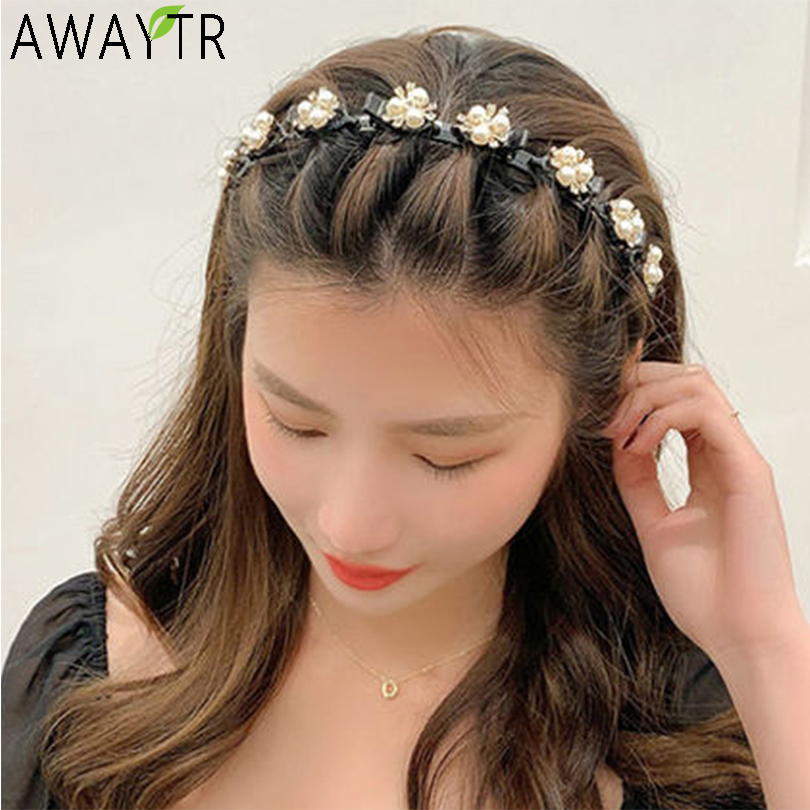 Women'S Vanity Accessories - Unisex Alice Pearls Elegant Hairbands Men