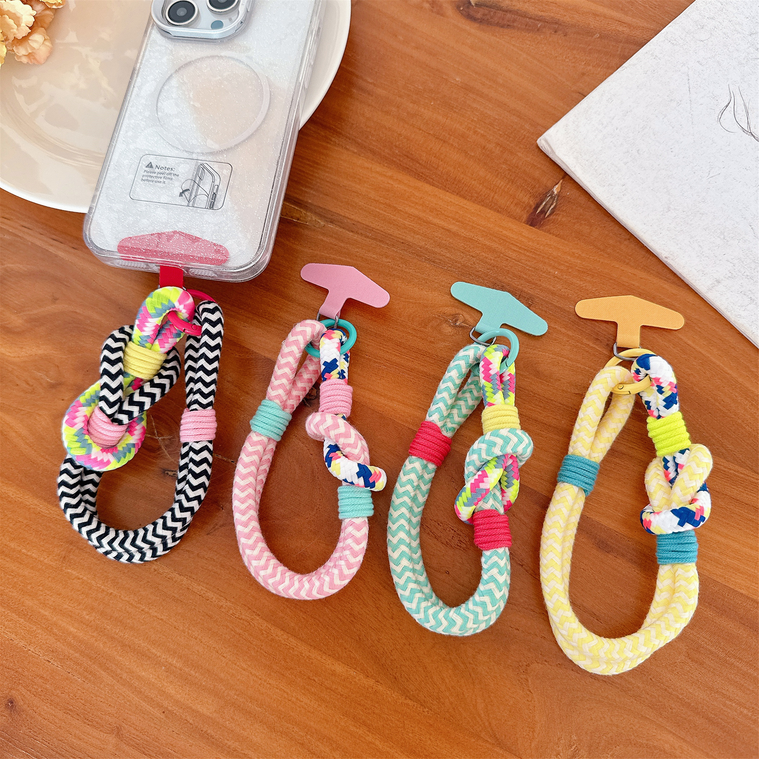 Women'S Keychain Accessories - Keychains Contrast Color Key Chain Accessories