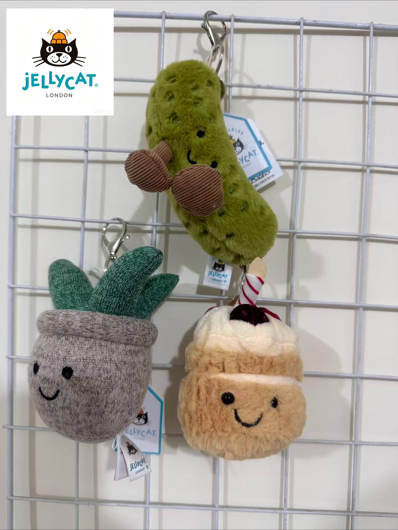 Women'S Keychain Accessories - 2026 JC brand plush toy keychain,suitable