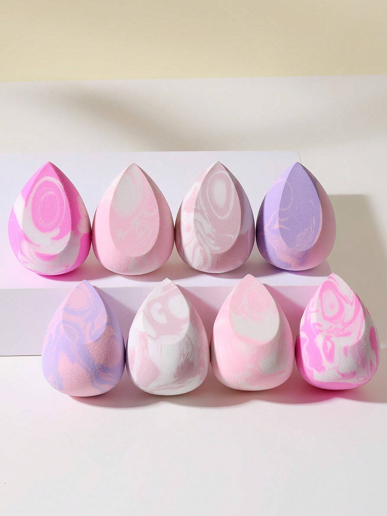 Women'S Vanity Accessories - 8PCS Soft Elastic Multifunctional Makeup Sponges