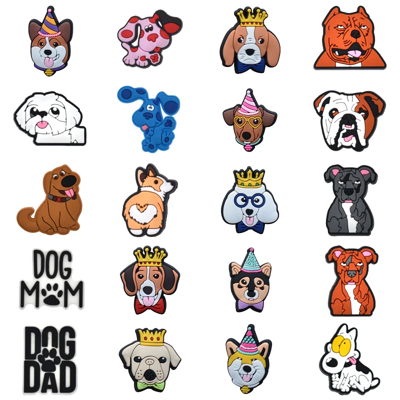 Women'S Accessories For Crocs - Birthday dog Shoe Charms for Crocs