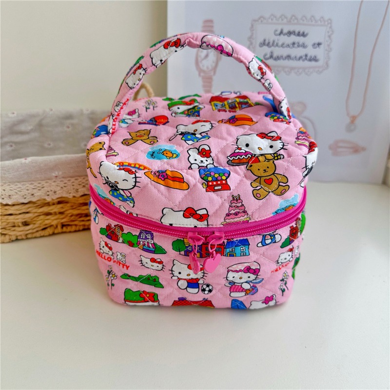 Hello Kitty Cartoon Printed Qu - Women'S Vanity Accessories recensie en prijs