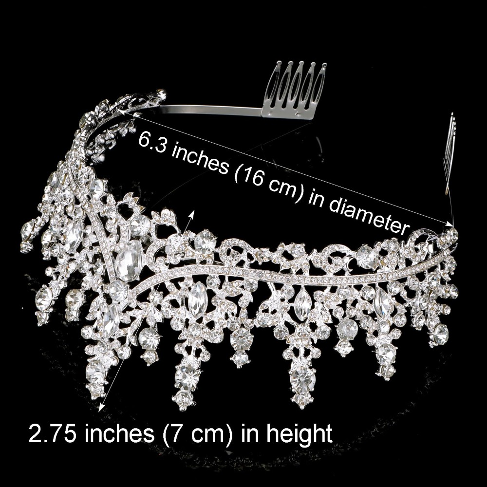 Crystal Queen Crown Rhinestone - Queen Accessories recensie en prijs