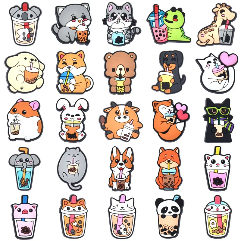 Fox Drinking Milk Tea Shoe Cha - Women'S Accessories For Crocs recensie en prijs
