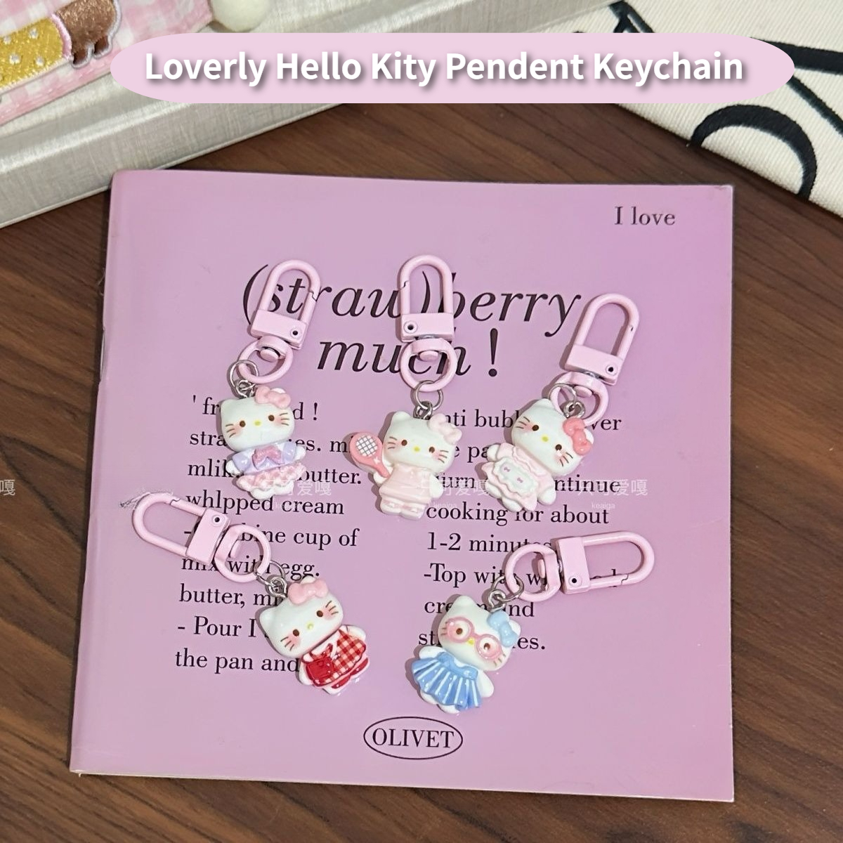 Cute Plaid Skirt Hello Kitty P - Women'S Keychain Accessories recensie en prijs