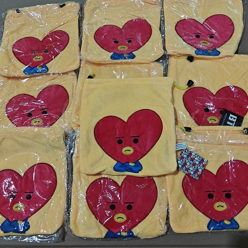 BT21 anime cartoon cute heart  - Women'S Vanity Accessories recensie en prijs