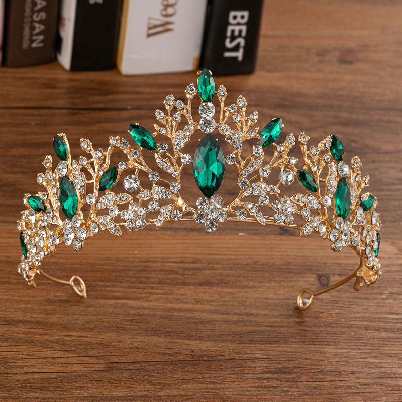 Tiara Colorful Rhinestone Quee - Queen Accessories recensie en prijs