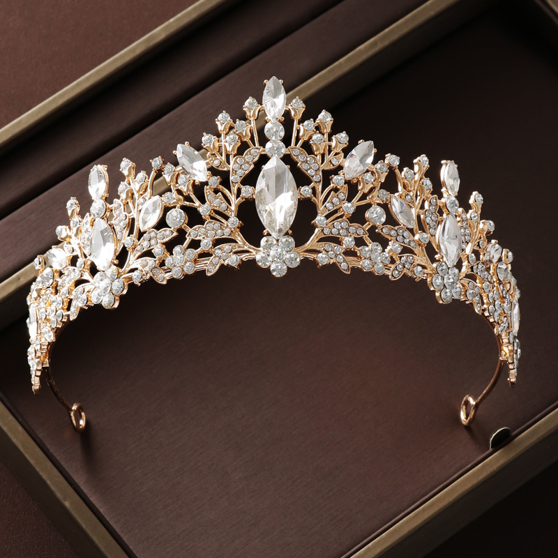 Tiara Colorful Rhinestone Quee - Queen Accessories recensie en prijs