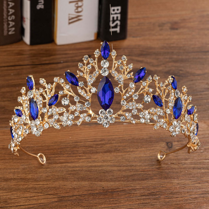 Tiara Colorful Rhinestone Quee - Queen Accessories recensie en prijs