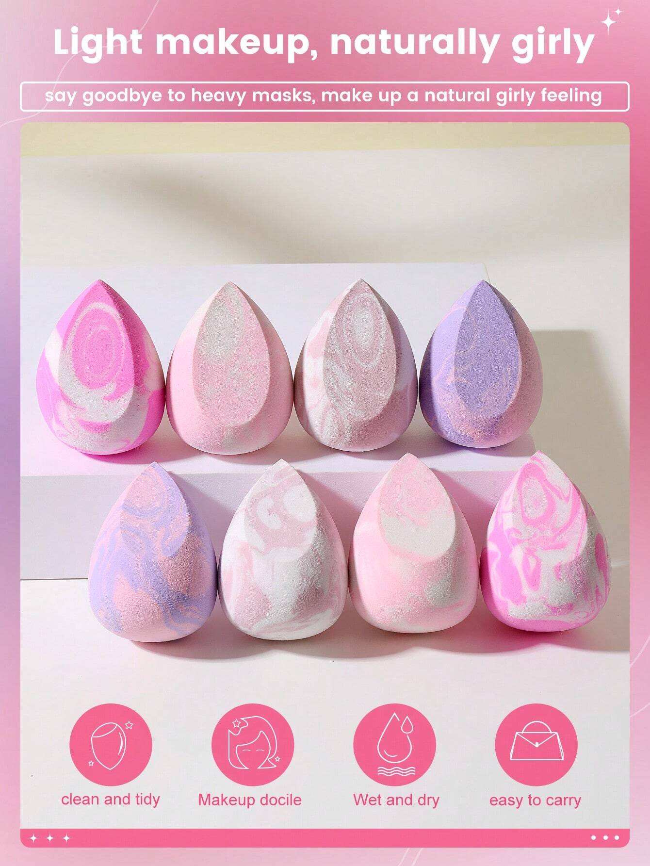 8PCS Soft Elastic Multifunctio - Women'S Vanity Accessories recensie en prijs