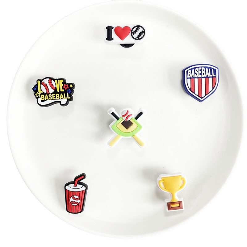 Hot 1Pcs PVC Love Baseball Sho - Women'S Accessories For Crocs recensie en prijs