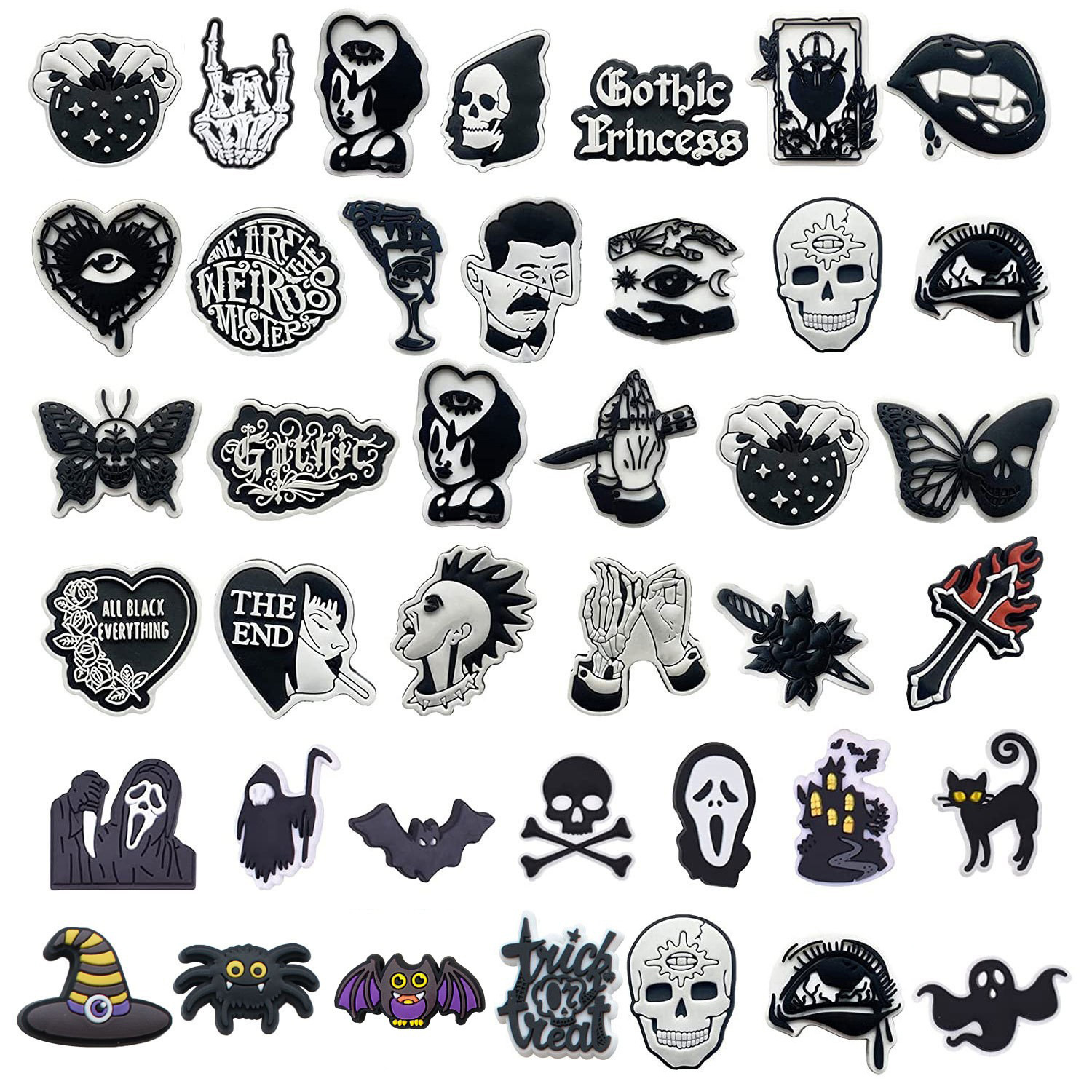 Horror Halloween Shoe Charms f - Women'S Accessories For Crocs recensie en prijs