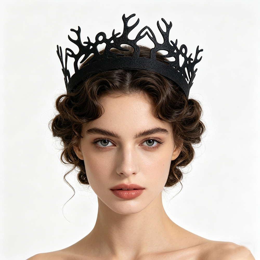 1pc Fashion Black Gothic Antle - Queen Accessories recensie en prijs