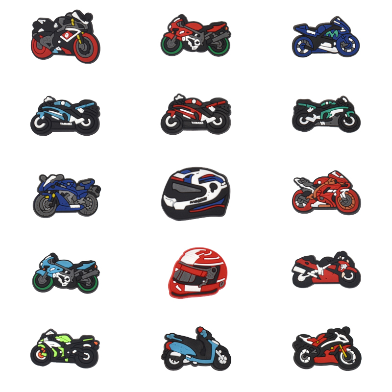 Motorcycles Shoe Charms for Cr - Women'S Accessories For Crocs recensie en prijs