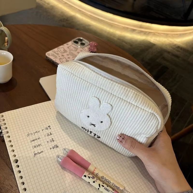 Miffy Kawaii Corduroy Cosmetic - Women'S Vanity Accessories recensie en prijs
