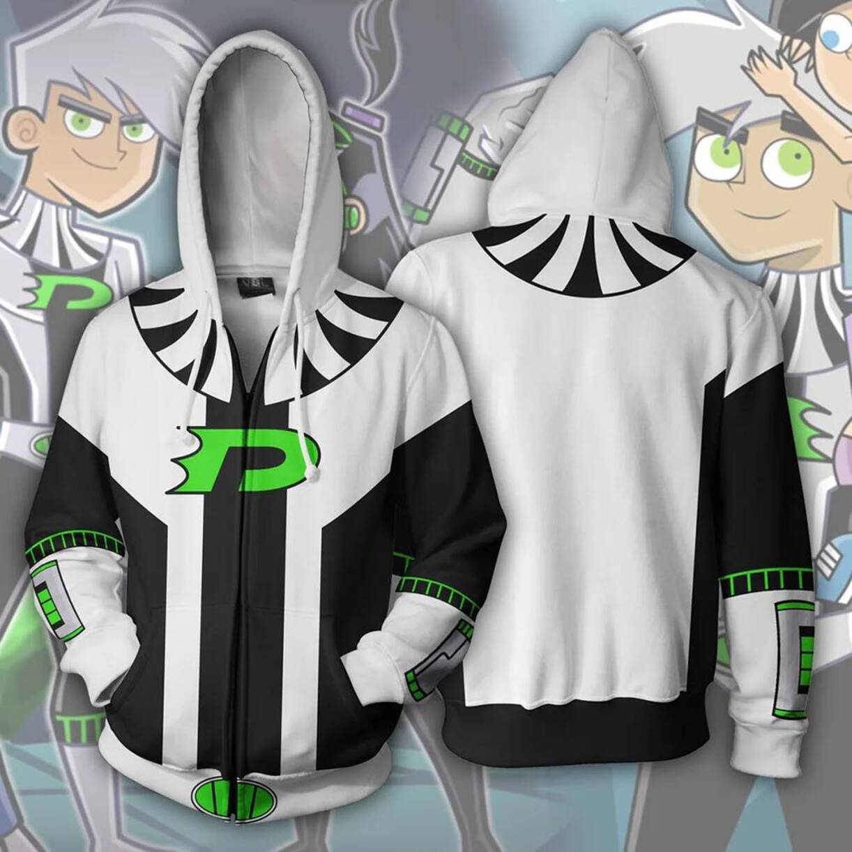 Anime Danny Phantom Costume Ac - Queen Accessories recensie en prijs